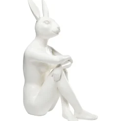 KARE Design Figurines Décoratives|Figurine Décorative Gangster Rabbit Blanc