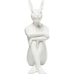 KARE Design Figurines Décoratives|Figurine Décorative Gangster Rabbit Blanc