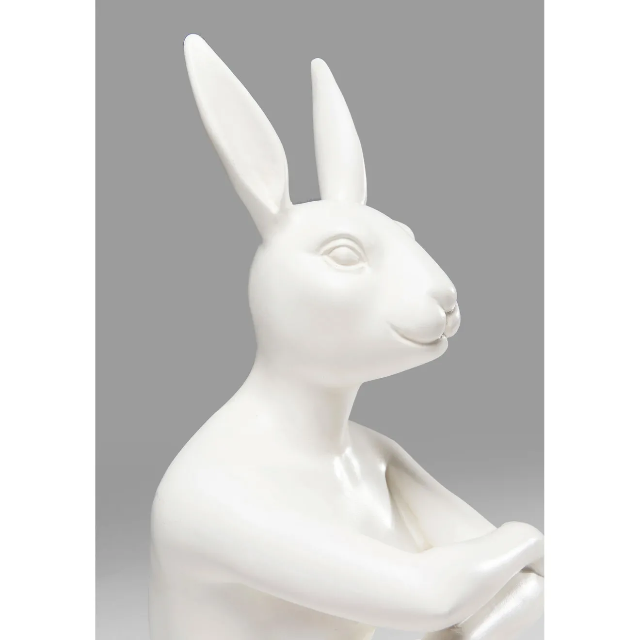 KARE Design Figurines Décoratives|Figurine Décorative Gangster Rabbit Blanc