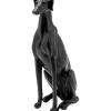 KARE Design Figurines Décoratives|Figurine Décorative Greyhound Bruno Noir Mat 80Cm