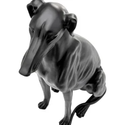 KARE Design Figurines Décoratives|Figurine Décorative Greyhound Bruno Noir Mat 80Cm
