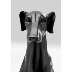 KARE Design Figurines Décoratives|Figurine Décorative Greyhound Bruno Noir Mat 80Cm