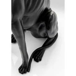 KARE Design Figurines Décoratives|Figurine Décorative Greyhound Bruno Noir Mat 80Cm