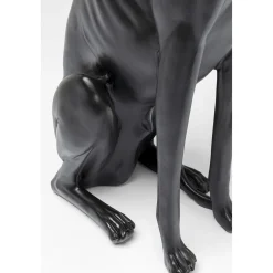 KARE Design Figurines Décoratives|Figurine Décorative Greyhound Bruno Noir Mat 80Cm
