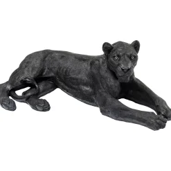KARE Design Figurines Décoratives|Figurine Décorative Lion Noir 113Cm