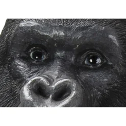 KARE Design Figurines Décoratives|Figurine Décorative Monkey Gorilla Side Noir76Cm