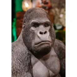 KARE Design Figurines Décoratives|Figurine Décorative Monkey Gorilla Side Noir76Cm
