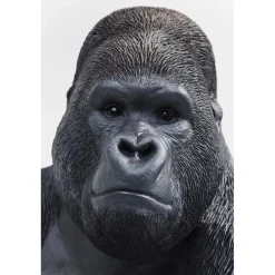 KARE Design Figurines Décoratives|Figurine Décorative Monkey Gorilla Side Noir76Cm