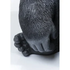 KARE Design Figurines Décoratives|Figurine Décorative Monkey Gorilla Side Noir76Cm