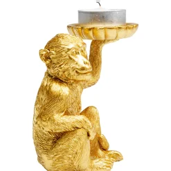 KARE Design Figurines Décoratives|Figurine Décorative Monkey Photophore 11Cm