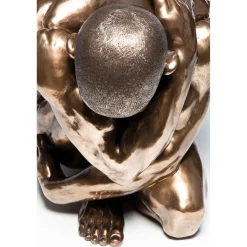 KARE Design Figurines Décoratives|Figurine Décorative Nude Man Hug Bronze 54Cm