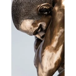 KARE Design Figurines Décoratives|Figurine Décorative Nude Man Hug Bronze 54Cm