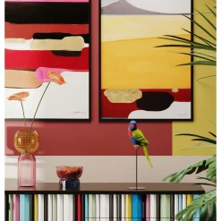 KARE Design Figurines Décoratives|Figurine Décorative Parrot Vert 36Cm