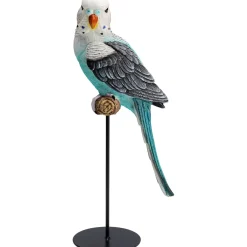 KARE Design Figurines Décoratives|Figurine Décorative Parrot Turquoise 36Cm