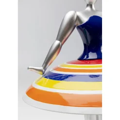KARE Design Figurines Décoratives|Figurine Décorative Primaballerina Stripes 35Cm