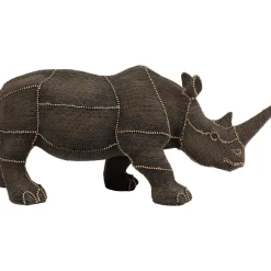 KARE Design Figurines Décoratives|Figurine Décorative Rhino Rivets Pearls 25Cm