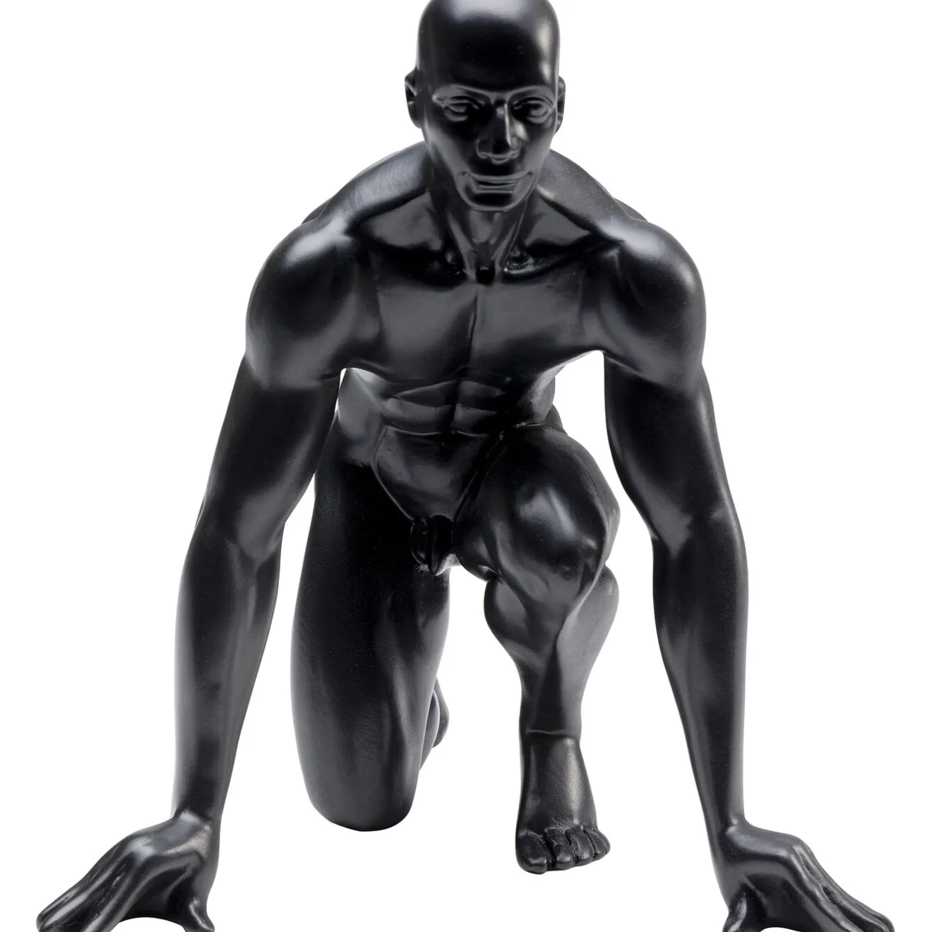 KARE Design Figurines Décoratives|Figurine Décorative Runner Noir 25Cm