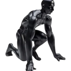 KARE Design Figurines Décoratives|Figurine Décorative Runner Noir 25Cm