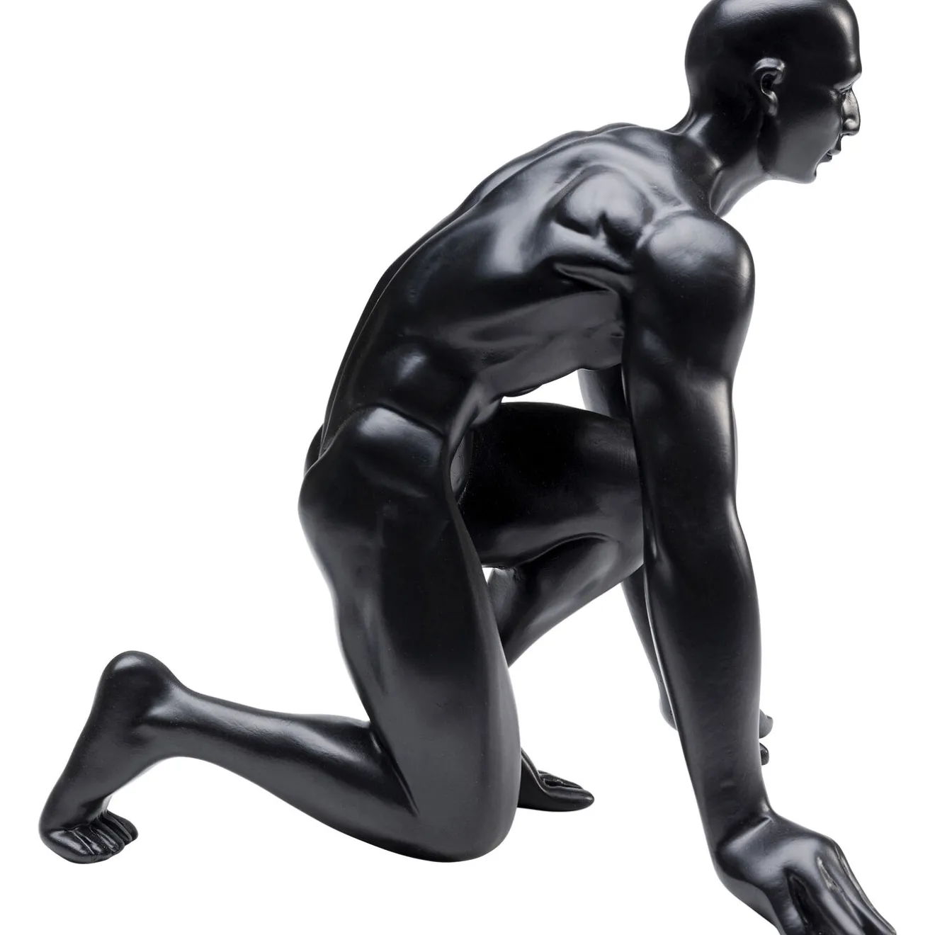 KARE Design Figurines Décoratives|Figurine Décorative Runner Noir 25Cm