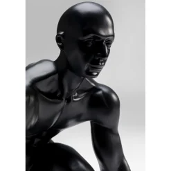 KARE Design Figurines Décoratives|Figurine Décorative Runner Noir 25Cm