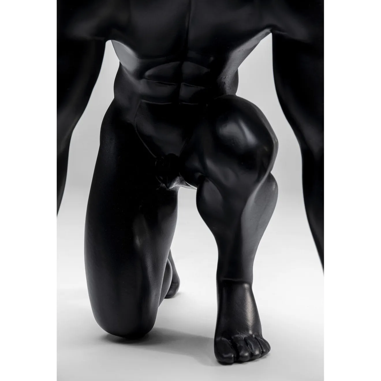 KARE Design Figurines Décoratives|Figurine Décorative Runner Noir 25Cm