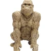 KARE Design Figurines Décoratives|Figurine Décorative Shiny Gorilla Dore 46Cm