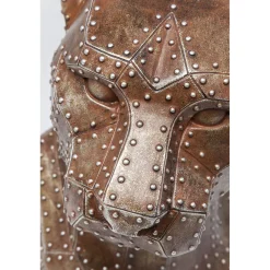 KARE Design Figurines Décoratives|Figurine Décorative Sitting Cat Rivet Cuivree