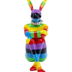 KARE Design Figurines Décoratives|Figurine Décorative Sitting Rabbit Rainbow 80