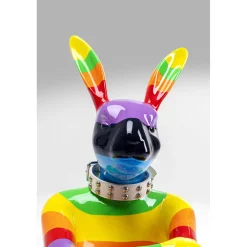 KARE Design Figurines Décoratives|Figurine Décorative Sitting Rabbit Rainbow 80