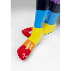 KARE Design Figurines Décoratives|Figurine Décorative Sitting Rabbit Rainbow 80