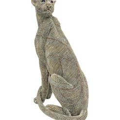 KARE Design Figurines Décoratives|Figurine Décorative Sitting Leopard Pearls 42