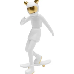 KARE Design Figurines Décoratives|Figurine Décorative Skating Astronaut Blanc