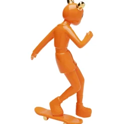 KARE Design Figurines Décoratives|Figurine Décorative Skating Astronaut Orange