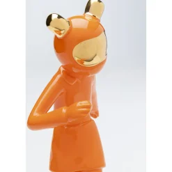 KARE Design Figurines Décoratives|Figurine Décorative Skating Astronaut Orange