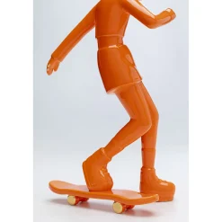 KARE Design Figurines Décoratives|Figurine Décorative Skating Astronaut Orange
