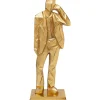 KARE Design Figurines Décoratives|Figurine Décorative Standing Man Dore 62Cm