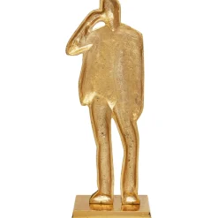 KARE Design Figurines Décoratives|Figurine Décorative Standing Man Dore 62Cm