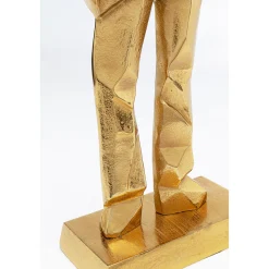 KARE Design Figurines Décoratives|Figurine Décorative Standing Man Dore 62Cm