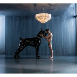 KARE Design Figurines Décoratives|Figurine Décorative Toto Xl Noir 180Cm