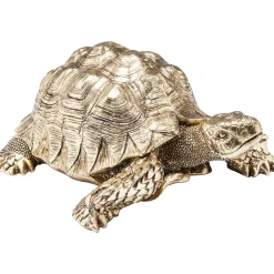KARE Design Figurines Décoratives|Figurine Décorative Turtle Dore Pm