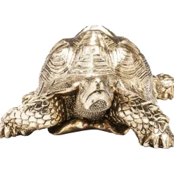 KARE Design Figurines Décoratives|Figurine Décorative Turtle Dore Pm