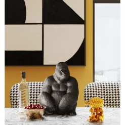 KARE Design Figurines Décoratives|Figurine Décorativemonkey Gorilla Side Medium Noir