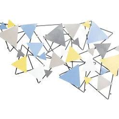 KARE Design Pateres|Garderobe Murale Wireframe Trigon 100Cm