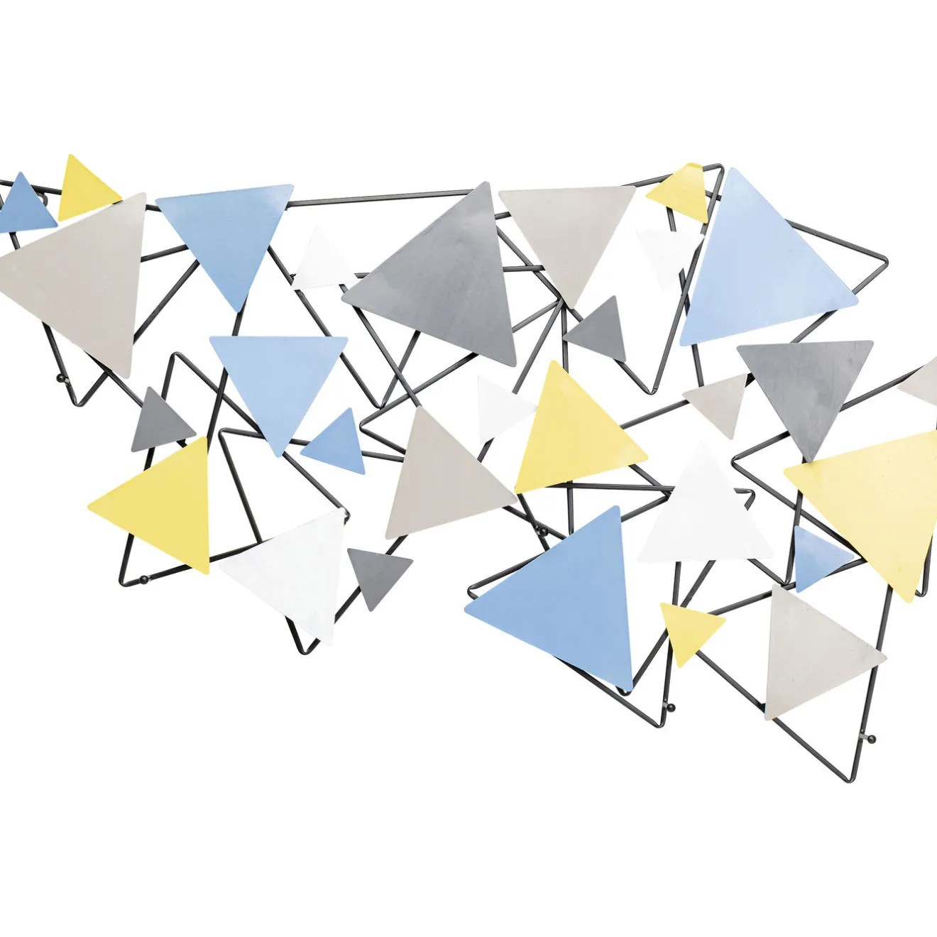 KARE Design Pateres|Garderobe Murale Wireframe Trigon 100Cm