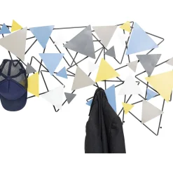 KARE Design Pateres|Garderobe Murale Wireframe Trigon 100Cm