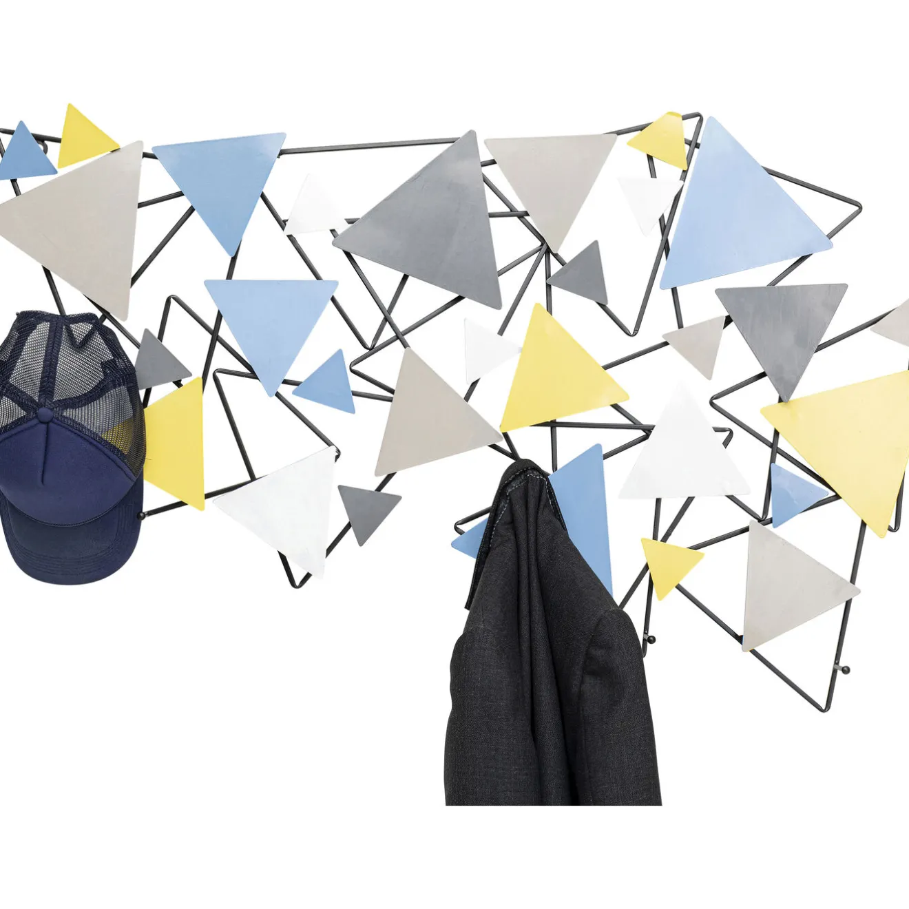 KARE Design Pateres|Garderobe Murale Wireframe Trigon 100Cm