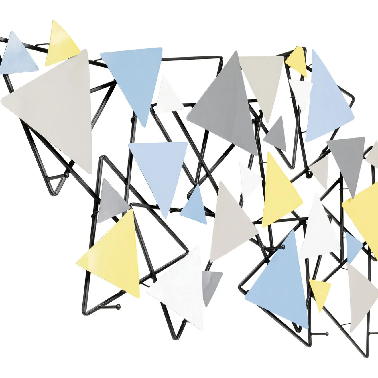 KARE Design Pateres|Garderobe Murale Wireframe Trigon 100Cm
