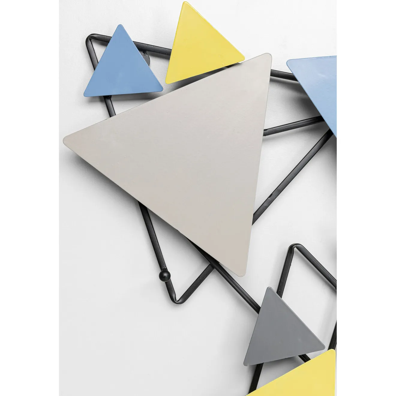 KARE Design Pateres|Garderobe Murale Wireframe Trigon 100Cm