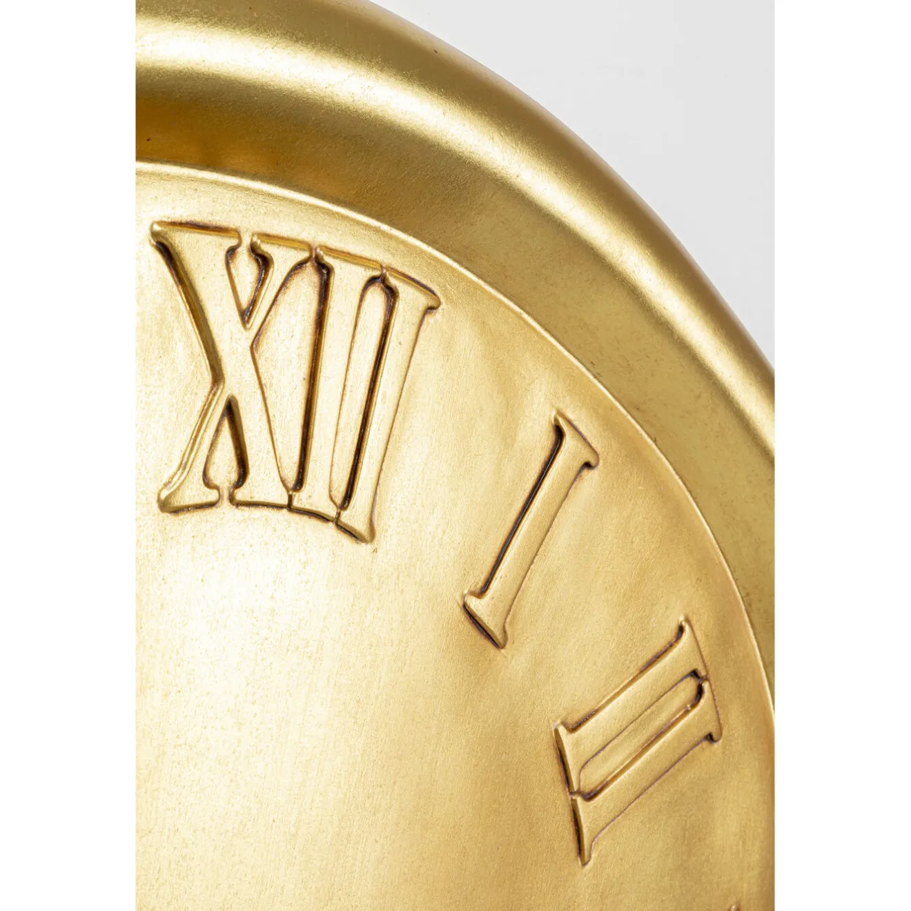 KARE Design Horloges Murales|Horloge Murale Big Drop Dore 92X127Cm