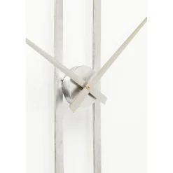 KARE Design Horloges Murales|Horloge Murale Clip Argente O60Cm